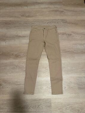 SHEIN Men's Skinny Jeans in Tan